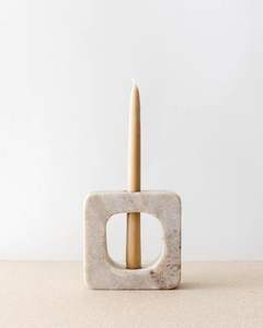 Luxury Stone Candle Holder Handcrafted Marble Candle Stand for Ambient Lighting Modern Table Decor <b>Lantern</b> for Home & Office - Product Image 4