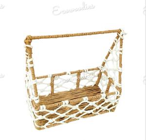Handmade Eco-Friendly <b>Wicker</b> Jute Basket Gift <b>Hamper</b> Basket Rectangle Shape Basket - Product Image 6