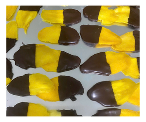 Chocolat au lait gourmet à la mangue, enrobé de chocolat, en-cas à la mangue, chocolat à la mangue, moelleux et moelleux, Vietnam, tropical, noix de coco, fruit de la passion - Product Image 1