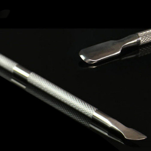 Nettoyeur de poussoir d'ongle de cuticule en acier inoxydable de qualité supérieure | Instruments de manucure et de pédicure de poussoir de cuticule d'ongle de salon et de spa - Product Image 4