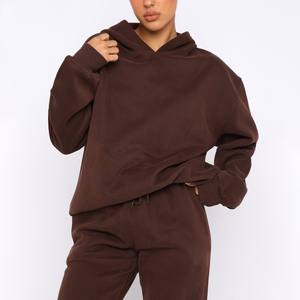 เสื้อมีฮู้ดผ้าฟลีซปักลายกราฟิกสำหรับทุกเพศเสื้อฮู้ดแบบถักโอเวอร์ไซส์ดีไซน์ออกแบบโลโก้ได้ตามต้องการ - Product Image 6