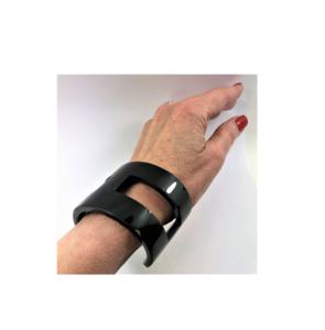 Pulsera de joyería de Material de cuerno de búhos Natural, brazaletes delgados para ling piece con pieza de diseño simple - Product Image 5