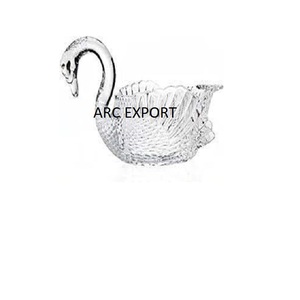 Bols de fruits modernes et élégants de luxe en acier inoxydable argenté avec décoration d'un côté standard pour mini lapin - Product Image 6