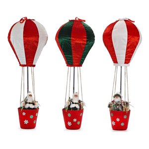 Adornos Navideños Surtidos de 80cm, Hechos a Mano, con Diseño de Santa Claus, para Árbol de Navidad, para Comercio General, Código de Producto 421221 - Product Image 1