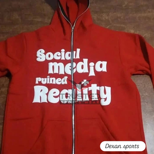 Sweat-shirts pour hommes au prix d'usine, style streetwear personnalisé, bonne qualité, 100% coton molletonné, fermeture éclair, poche surdimensionnée, hiver - Product Image 5