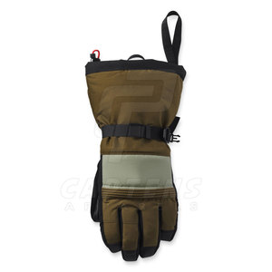 ถุงมือสกีสีทึบถุงมือสกีผลิตจากปากีสถานสไตล์ที่เป็นเอกลักษณ์ - Product Image 6