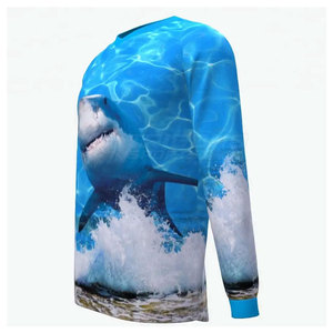 Wholesale Custom Logo Printing UPF 50+ <b>Sun</b> Protection 100% Polyester Breathable Quick Dry Adult Long Sleeve Fishing <b>Shirts</b> - Product Image 2