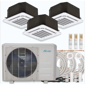 NUEVO PRODUCTO: Mini Split de 36,000 BTU para Ventana, para Uso en Hoteles y Hogares, Sistema de Refrigeración/Calefacción de Bajo Consumo - Product Image 1