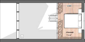 <span class=keywords><strong>บ้าน</strong></span>สไตล์บาร์นเฮาส์ทันสมัยขนาด 52 ตร.ม. / <span class=keywords><strong>บ้าน</strong></span>โครงสร้างไม้ / โครงสร้างไม้ - Product Image 6