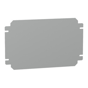 Per SCHNEIDER ELECTRIC NSYMM23SB 200x300mm Piastra di Montaggio in Acciaio Zincato Liscia per Apparecchiature Elettriche - Product Image 1