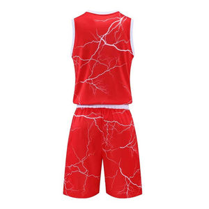 Uniforme de basket-ball de haute qualité nouvelle arrivée respirant antibactérien prix de gros tendance uniforme de basket-ball personnalisé - Product Image 4