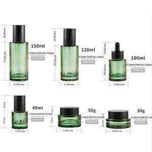 Botella de Vidrio Cosmética de Alta Gama con Serigrafía para Emulsión, Esencia y Crema Hidratante - Hidratante y Humectante - Product Image 4