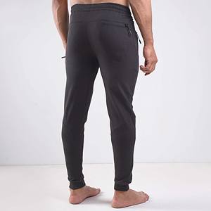 Pantalon de survêtement décontracté pour homme, taille mi-haute, style motard, coupe slim, respirant, léger, avec cordon de serrage, confortable, délavé - Product Image 2