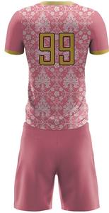 ชุดฟุตบอลชายสั่งทำพิเศษ เสื้อคอวีแบบสั้น เย็บปักถักร้อยตามสั่ง ชุดลำลอง ป้องกันรอยยับ ระบายอากาศได้ดี สวมใส่สบาย - Product Image 3