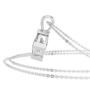 Collar con Colgante Solitario de Moissanita Clásica de 1.3ct, Cadena de Eslabones de Oro Sólido de 14K, Joyería Nupcial para Fiesta, OEM ODM Personalizado - Product Image 2