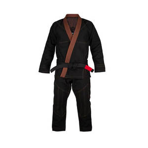 Uniforme de karaté de haute qualité, personnalisable, respirant, en polyester/coton, confortable pour l'entraînement, vêtements d'arts martiaux - Product Image 3