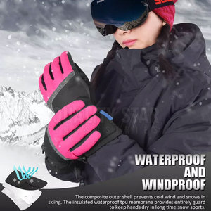 Waterproof Outdoor Unisex Touchable <b>Skiing</b> <b>Gloves</b> Windproof Sports Winter <b>Gloves</b> - Product Image 2