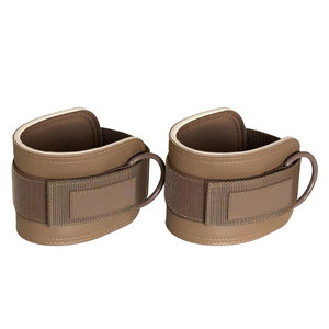 Customized Neoprene Padded Weight Workout Support Gym Adjustable Ankle Cuffs Fitness Ankle Straps - Product Image 1