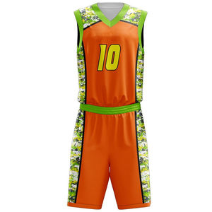 Transpirable 100% poliéster mejor calidad baloncesto uniforme deportes alta calidad hecho a medida nuevo diseño baloncesto uniformes - Product Image 6