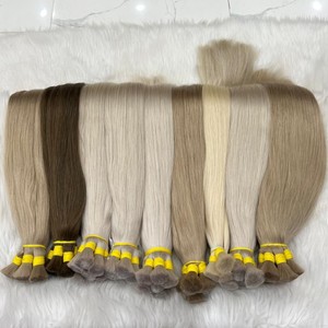 วิกผมต่อผมคนรัสเซียสีธรรมชาติแบบตรงมาตรฐานของชาวสลาฟ - Product Image 6