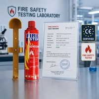 Extincteur en aérosol en mousse ignifuge pour voiture, en tôle écologique, 1000 ml, pour la prévention des incendies