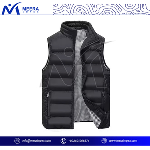 Chaqueta acolchada sin mangas con soporte ligero Chaleco Versátil Tela de secado rápido Diseño compacto alternativo ecológico para el invierno - Product Image 4