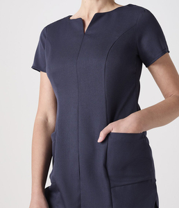 Ensembles de blouses médicales pour hommes en tricot de haute qualité (Spandex/Polyester) avec coutures invisibles et fusion par aiguille pour usage hospitalier - Logo/Couleur personnalisés - Product Image 2