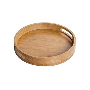 Nouveau design de plateau de service personnalisé en bois d'olivier et résine avec poignées en métal pour hôtel restaurants et cuisine à domicile - Product Image 3