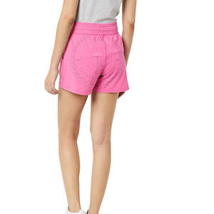 Wholesale High Quality Hot Shorts Breathable Women Shorts with <b>Elastic</b> <b>Waist</b> and Pockets Custom Color Polyester/Cotton - Product Image 4