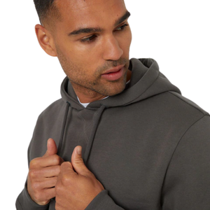 Nouveau sweat à capuche uni pour homme, en coton doux, décontracté, à manches longues, avec poche kangourou, streetwear moderne - Product Image 3