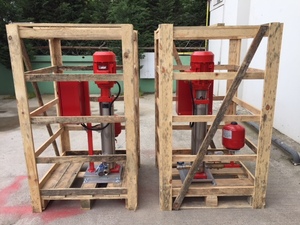Sistema de Bombeo Contra Incendios USSU US-FIRE de Alta Calidad al Mejor Precio, Conjunto de Bomba de Presión Vertical Multietapa de Acero Inoxidable Principal y de Reserva - Product Image 2