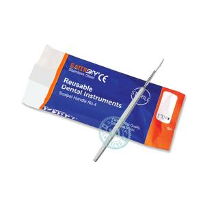 Ciseaux dentaires en acier inoxydable Tc avec poignée dorée Acier inoxydable en acier fabriqué à partir de AISI 420 - Product Image 4