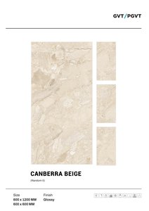 Carreau de porcelaine aspect bois 600X1200MM Carrelages de sol en bois céramique rustique pour salon au meilleur prix - Product Image 2