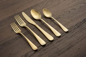 Couverts en satin de qualité supérieure nouveauté couverts professionnels en acier inoxydable pour événements couteau indien à usage alimentaire - Product Image 4