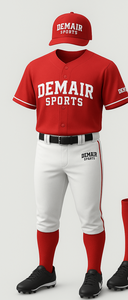 Polyester Baseball Jersey Ensembles Ras Du Cou Respirant Ovale Ourlet Bouton Couleur Personnalisée Entièrement Sublimation Imprimer Professionnel - Product Image 6