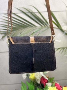 Nouvel arrivage de sac à main en cuir de vachette véritable sac à bandoulière décontracté élégant pour les femmes en cuir occidental sacs à main pour femmes - Product Image 5