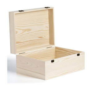 Boîte de rangement pour bijoux en bois de luxe, boîte de rangement en bois en forme de cœur, boîte en bois avec couvercle à charnières et boîte cadeau en bois - Product Image 6