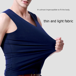 Tank Top <b>Singlet</b> High Quality Breathable Tank Tops Fashion Casual and Solid Color Tank Top <b>for</b> <b>men</b> - Product Image 4