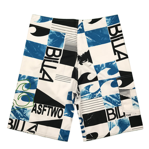 Shorts de plage pour hommes à changement de couleur, séchage rapide, tie-dye, maillot de bain, pantalon de plage, shorts à décoloration de couleur chaude, shorts de surf - Product Image 3