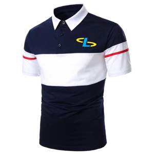 Camisas de polo informales para hombre Diseño sólido en tallas grandes Buen material Impreso Tasa baja Popular y buena venta - Product Image 2