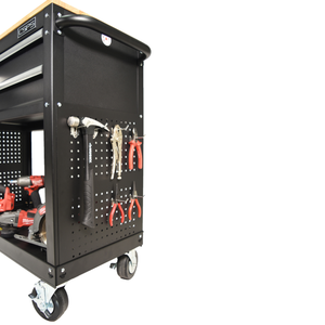 91cm 03 Tiroirs Roulant Outil Cabinet Chariot Personnalisable OEM pour Atelier Entrepôt Mécanique Industrie-Vietnam Fabricant - Product Image 5