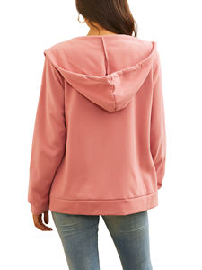 Vente en gros vêtements OEM logo imprimé sur mesure sweat à capuche en coton doux uni en vrac fermeture éclair vers le haut 2025 marque privée coupe ajustée survêtement pour hommes - Product Image 4