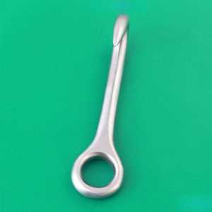 MEDZORA SURGICAL, qualité allemande, acier inoxydable, crochet obstétrical vétérinaire, instrument chirurgical manuel, certifié CE, 1 an - Product Image 5