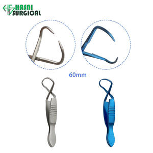 Pinzas de Acero Inoxidable para Toallas, Pinzas de Microscopía, Toalla de Tela de 6 cm, Instrumentos Oftálmicos, Aprobado por CE e ISO - Product Image 6