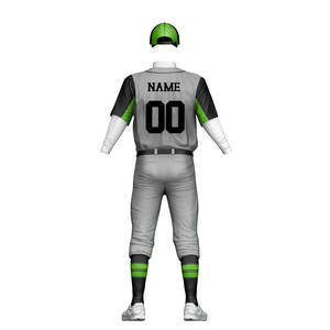 ชุดเบสบอลสำหรับทีมวัสดุคุณภาพสูงผลิตตามความต้องการของลูกค้า - Product Image 3