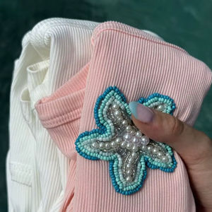 Abalorios de Cristal Azul Hechos a Medida, Muy Atractivos, Ideales para Diseñadores de Joyas y Tiendas de Abalorios, Perfectos para Revender - Product Image 1