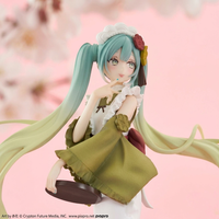 Vente en gros de figurines Miku Matcha Parfait couleur originale, statue de collection officielle sous licence avec boîte d'origine, en stock