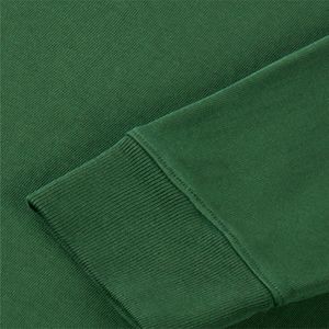 Camiseta de manga larga de tela de rizo con cuello redondo para hombre al por mayor, camisetas lisas de gran tamaño de alta calidad, característica de secado rápido, invierno con diamantes - Product Image 3