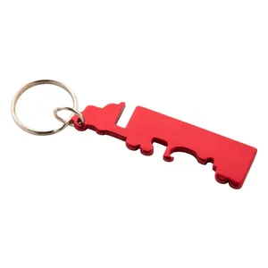 Porte-clés et mousquetons promotionnels personnalisés Peterby, gadgets ouvre-bouteille sur mesure - Product Image 5