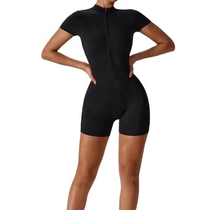 Mono Deportivo Unisex, Traje de Una Pieza para Correr, Conjuntos de Entrenamiento, Vestidos de Tenis, Pantalones Cortos, Ropa de Golf y Yoga, Tela Inteligente Transpirable - Product Image 1